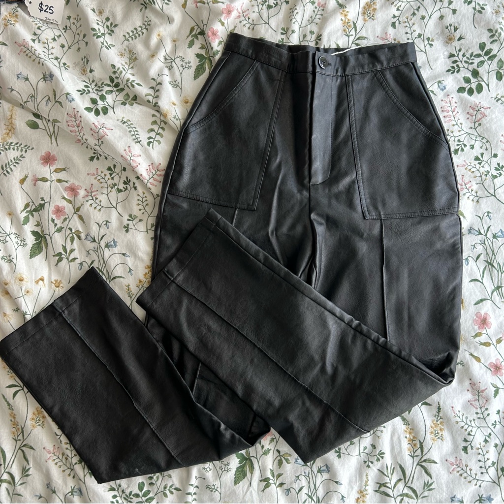 Princess Polly Leather Pants